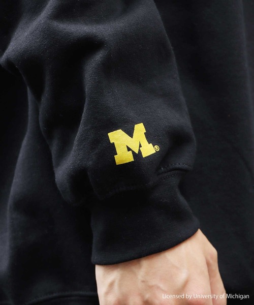 ROOPTOKYO別注:UNIVERSITY OF MICHIGAN SWEAT クルーネック