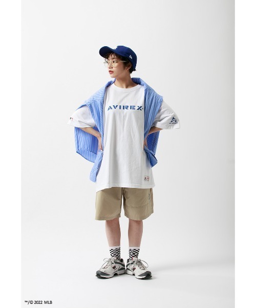 AVIREX（アヴィレックス）の「【× NEW ERA】MLB × AVIREX 9サーティ ドジャース ベースボール キャップ / 9THRTY Dodgers BASEBALL CAP（キャップ・メンズ・ブルー・F）」の3枚目の写真