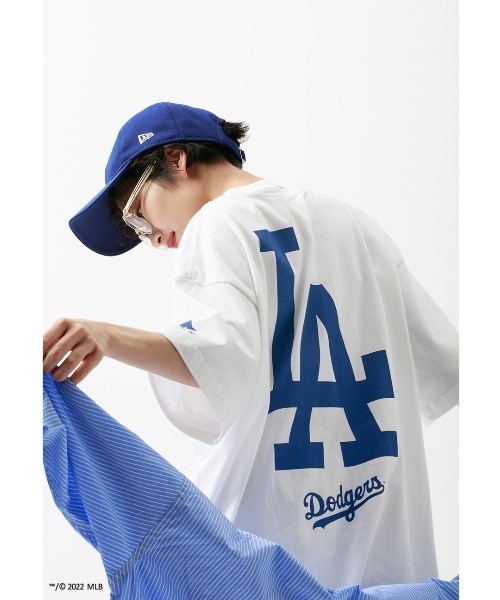 AVIREX（アヴィレックス）の「【× NEW ERA】MLB × AVIREX 9サーティ ドジャース ベースボール キャップ / 9THRTY Dodgers BASEBALL CAP（キャップ・メンズ・ブルー・F）」の4枚目の写真