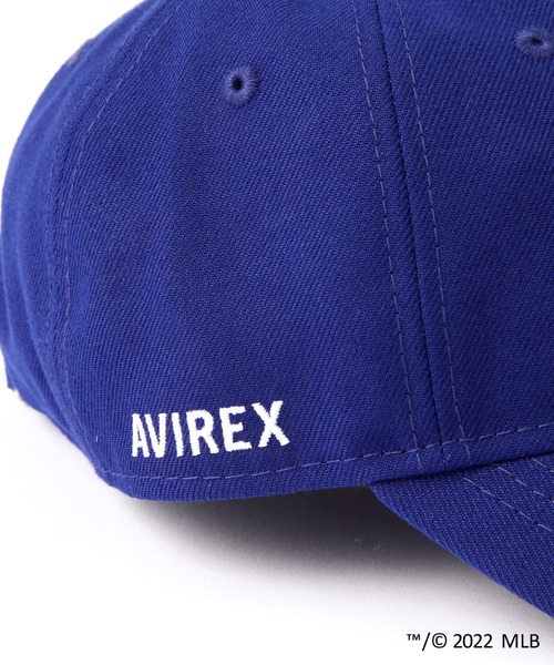 AVIREX（アヴィレックス）の「【× NEW ERA】MLB × AVIREX 9サーティ ドジャース ベースボール キャップ / 9THRTY Dodgers BASEBALL CAP（キャップ・メンズ・ブルー・F）」の9枚目の写真