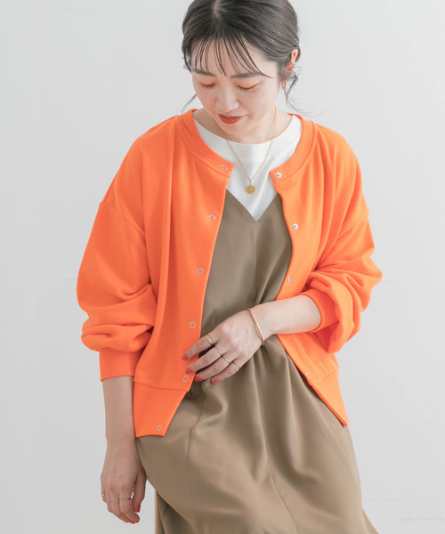 ITEMS URBANRESEARCH（アイテムズ アーバンリサーチ）の「2WAYプルオーバー（カーディガン/ボレロ・レディース・ホワイト/ブラック/オレンジ/ブルー・FREE）」の5枚目の写真