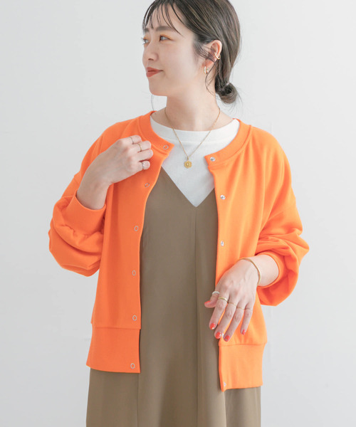 ITEMS URBANRESEARCH（アイテムズ アーバンリサーチ）の「2WAYプルオーバー（カーディガン/ボレロ・レディース・ホワイト/ブラック/オレンジ/ブルー・FREE）」の17枚目の写真