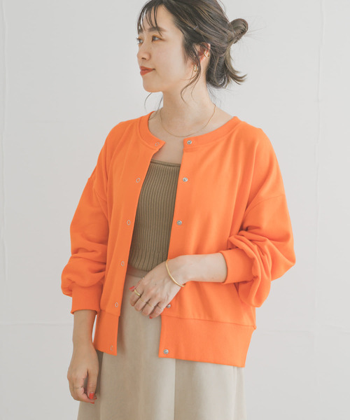 ITEMS URBANRESEARCH（アイテムズ アーバンリサーチ）の「2WAYプルオーバー（カーディガン/ボレロ・レディース・ホワイト/ブラック/オレンジ/ブルー・FREE）」の7枚目の写真