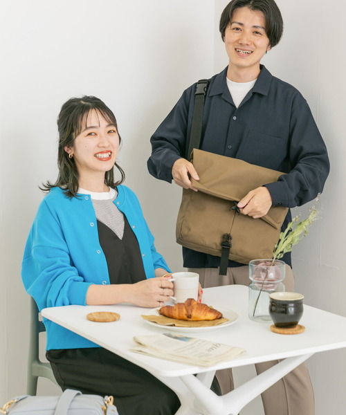 ITEMS URBANRESEARCH（アイテムズ アーバンリサーチ）の「2WAYプルオーバー（カーディガン/ボレロ・レディース・ホワイト/ブラック/オレンジ/ブルー・FREE）」の10枚目の写真