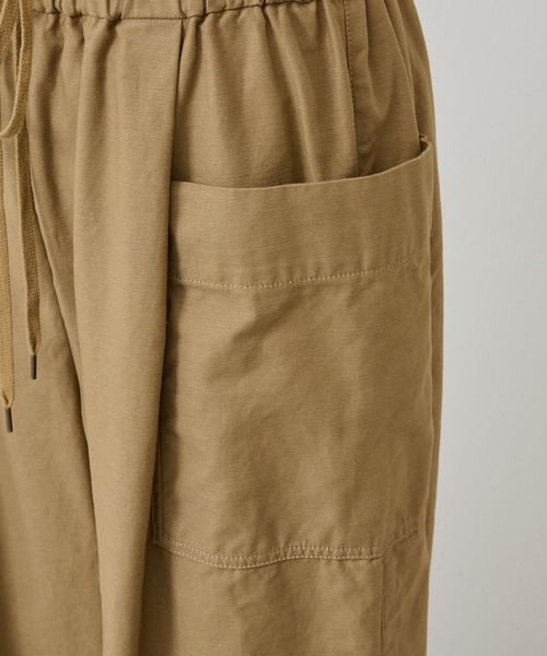 BEARDSLEY(ビアズリー)の「ポケットパンツ:ウエスト総ゴム 履き心地◎小柄・ぽっちゃり(その他パンツ・レディース・ブラック/キャメル・FREE)」の16枚目の写真