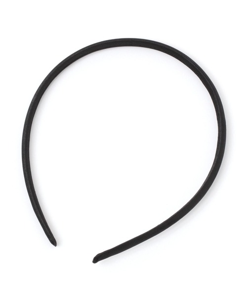 repipi armario（レピピ アルマリオ）の「サテンホソカチューシャ（カチューシャ・キッズ・ブラック/グレー/グリーン・FREE）」の5枚目の写真