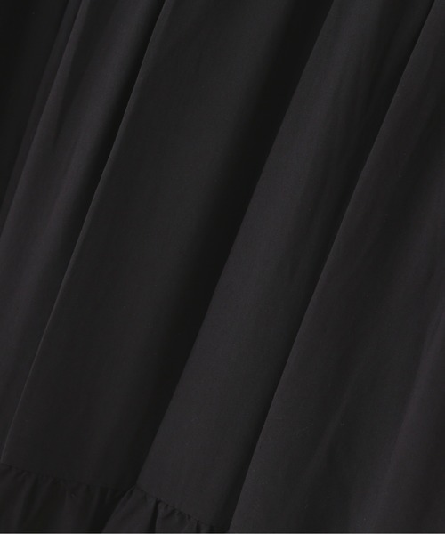 N.(N. Natural Beauty Basic)(エヌエヌナチュラルビューティーベーシック)の「【松井愛莉さん着用】◆前後2WAYリボンタイティアードワンピース(ワンピース・レディース・ブラック/ピンク/グリーン・MEDIUM)」の18枚目の写真