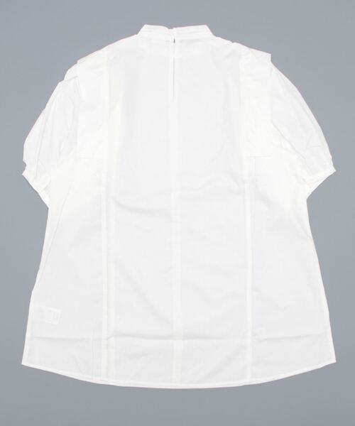 Isn't She?（イズントシー）の「ショルダータックボリュームスリーブブラウス（シャツ/ブラウス・レディース・ブラック/オフホワイト/パープル系・FREE）」の15枚目の写真