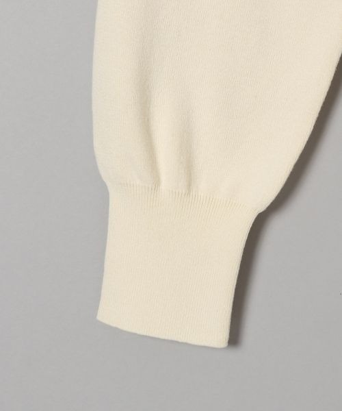 JEANASIS（ジーナシス）の「12Gコットンポロプルオーバー/150739（ニット/セーター・レディース・ブラック/オフホワイト/ブルー・FREE）」の21枚目の写真