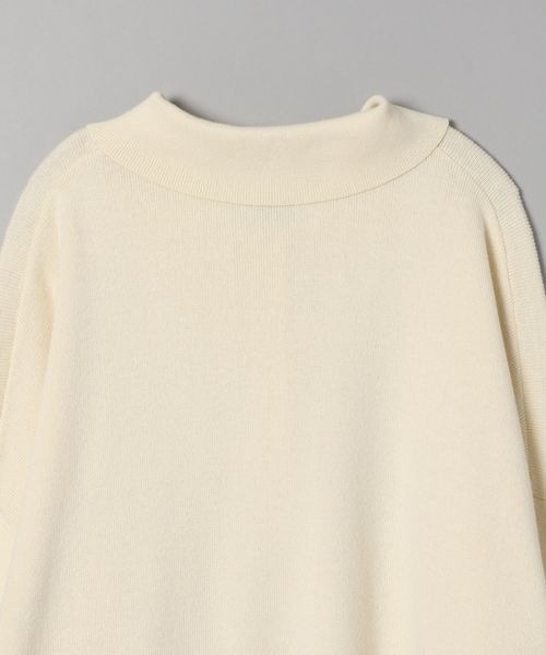 JEANASIS（ジーナシス）の「12Gコットンポロプルオーバー/150739（ニット/セーター・レディース・ブラック/オフホワイト/ブルー・FREE）」の17枚目の写真