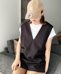 LOWRYS FARM | メランジフカＶベスト　165970(ベスト)