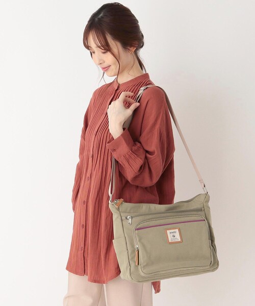 one'sterrace(ワンズテラス)の「anello CINNAMONショルダー(ショルダーバッグ・レディース・ブラック/ネイビー/ライトベージュ・99)」の22枚目の写真