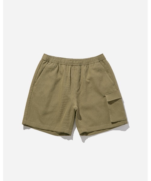 Saturdays NYC(サタデーズ ニューヨークシティ )の「Theo Seersucker Cotton Short(その他パンツ・メンズ・サックスブルー/オリーブ・XL/L)」の1枚目の写真