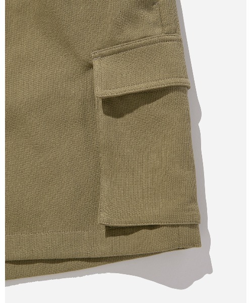 Saturdays NYC(サタデーズ ニューヨークシティ )の「Theo Seersucker Cotton Short(その他パンツ・メンズ・サックスブルー/オリーブ・XL/L)」の5枚目の写真