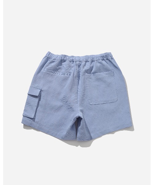 Saturdays NYC(サタデーズ ニューヨークシティ )の「Theo Seersucker Cotton Short(その他パンツ・メンズ・サックスブルー/オリーブ・XL/L)」の13枚目の写真