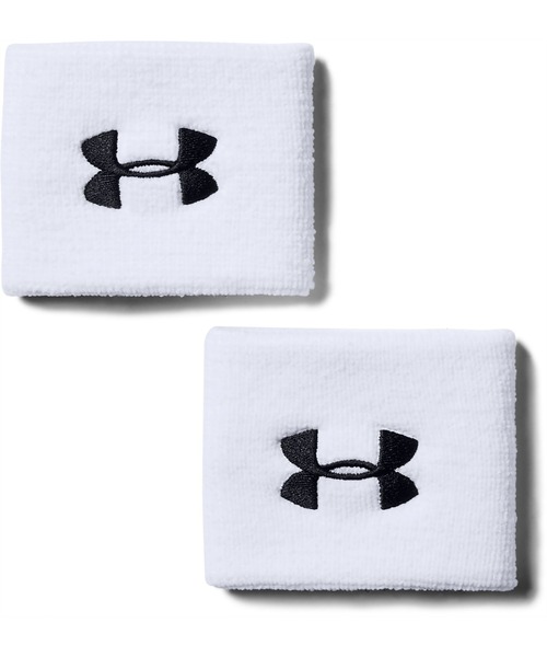UNDER ARMOUR（アンダーアーマー）の「UAパフォーマンス リストバンド（トレーニング/メンズ）（バングル/リストバンド・メンズ・ホワイト×ブラック/ブラック×ホワイト・ONESIZE）」の2枚目の写真
