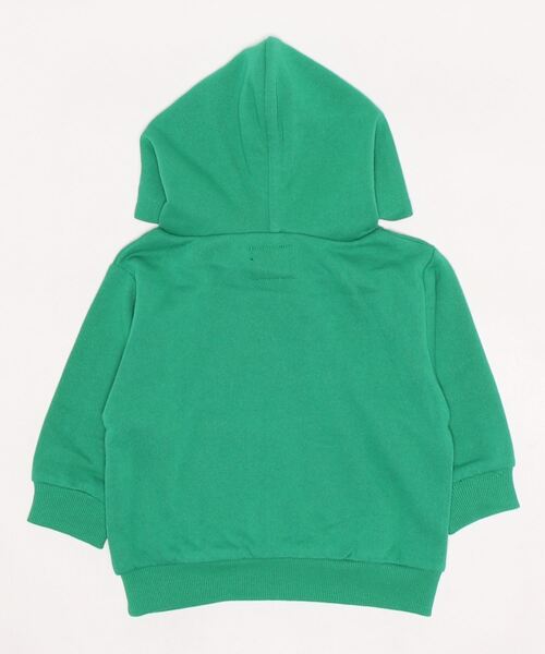 Life Support Products（ライフサポートプロダクツ）の「裏毛プリントパーカー（80～150cm）（パーカー・キッズ・ブルー/オフホワイト/ブラック/グリーン・80/90/95/100/110/120/130/140/150）」の5枚目の写真