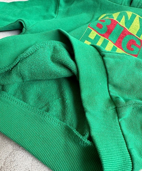 Life Support Products（ライフサポートプロダクツ）の「裏毛プリントパーカー（80～150cm）（パーカー・キッズ・ブルー/オフホワイト/ブラック/グリーン・80/90/95/100/110/120/130/140/150）」の6枚目の写真