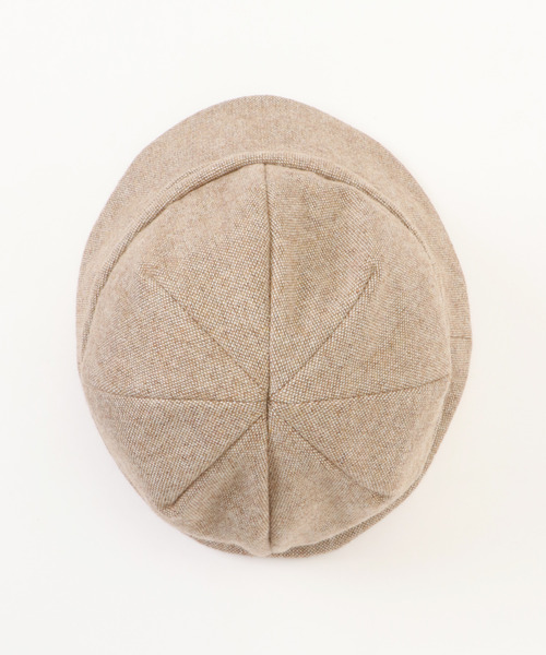 LBC（エルビーシー）の「起毛ツイードタック入りキャスケット 22AW（ハット・レディース・ベージュ/ブラック/チャコールグレー・FREE）」の14枚目の写真