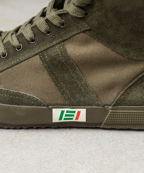 MILITARY（ミリタリー）の「実物 新品 デッドストック イタリア軍 トレーニングシューズ / スニーカー（スニーカー・メンズ・オリーブ・42）」の13枚目の写真