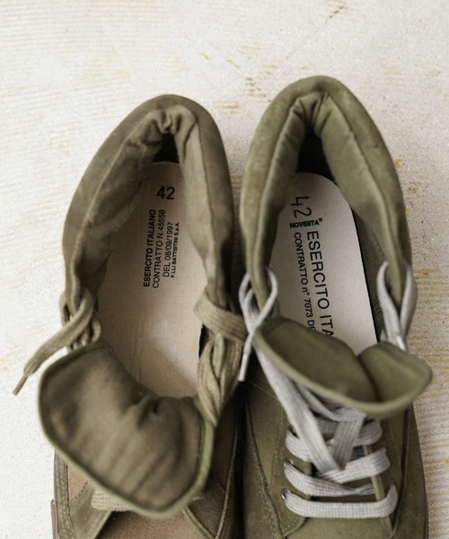 MILITARY（ミリタリー）の「実物 新品 デッドストック イタリア軍 トレーニングシューズ / スニーカー（スニーカー・メンズ・オリーブ・42）」の11枚目の写真