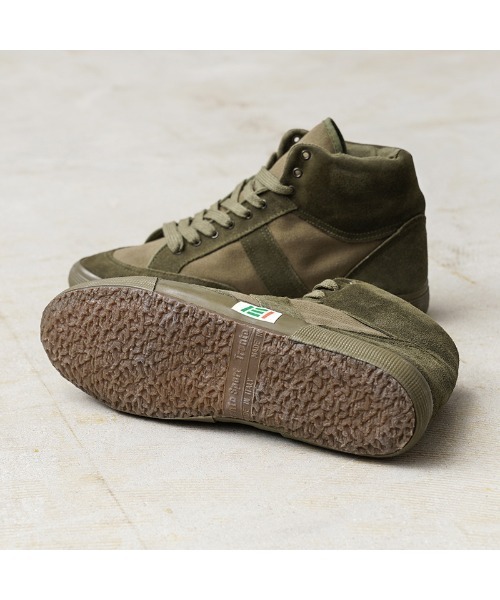 MILITARY（ミリタリー）の「実物 新品 デッドストック イタリア軍 トレーニングシューズ / スニーカー（スニーカー・メンズ・オリーブ・42）」の18枚目の写真