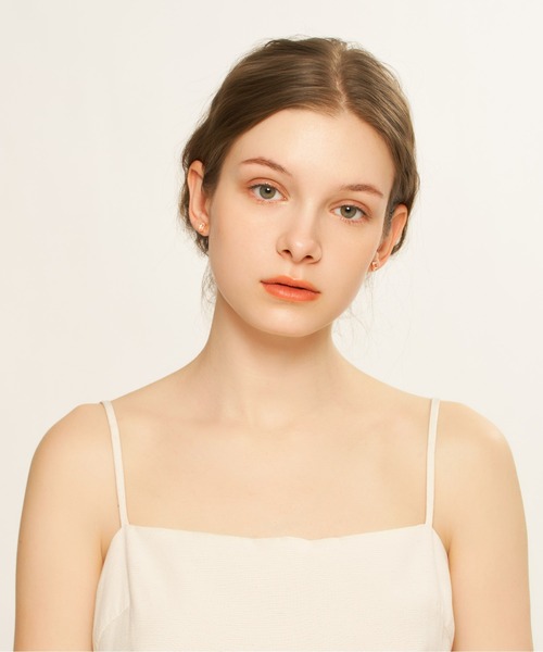 Jewel closet by L&Co.(ジュエルクローゼットバイエルアンドコー)の「K10 誕生石 ピアス(ピアス(両耳用)・レディース・ピンク/レインボー/ベビーピンク・10月/6月/4月)」の11枚目の写真