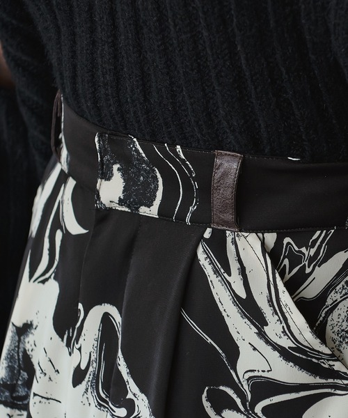 &g'aime（アンジェム）の「【&g’aime】マーブルプリントパンツ（その他パンツ・レディース・ネイビー/ブラウン・FREE）」の17枚目の写真