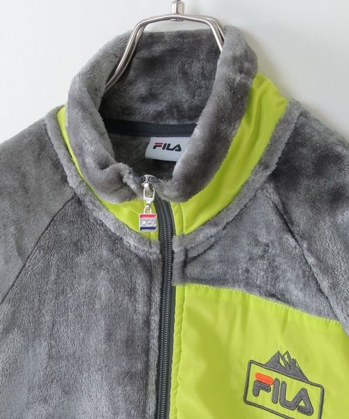 FILA(フィラ)の「FILA フィラ フリース胸ポケジャケット(130~160cm)(ブルゾン・キッズ・チャコールグレー/ネイビー・130/140/150/160)」の10枚目の写真