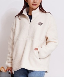 GIORDANO | [ GIORDANO ]シープボアハーフジップフリースジャケット(ブルゾン)