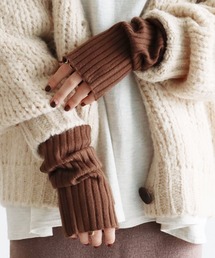 reca | リブニットアームウォーマー(アームカバー)