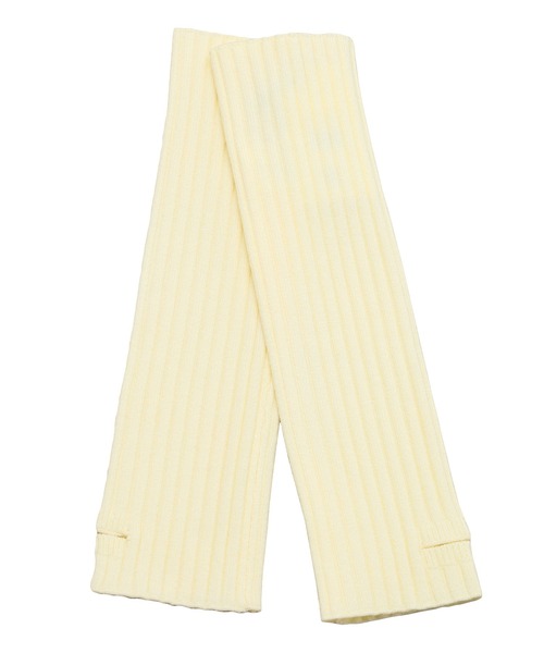 reca（レカ）の「リブニットアームウォーマー（アームカバー・レディース・アイボリー/トップグレー/グリーン/グレイッシュベージュ/ブラウン/ブラック・FREE）」の20枚目の写真