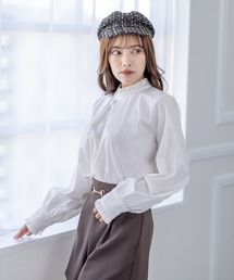 clear | フリルデザインブラウス≪2022AW新作≫(シャツ/ブラウス)