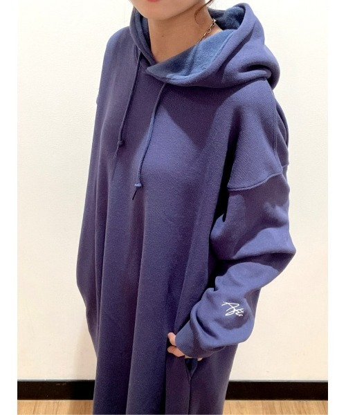 HONEYSUCKLE ROSE（ハニーサックルローズ）の「【HONEYSUCKLE ROSE】MOCOMOCOワンピース（ワンピース・レディース・ブルー/ブラック・M/L）」の15枚目の写真
