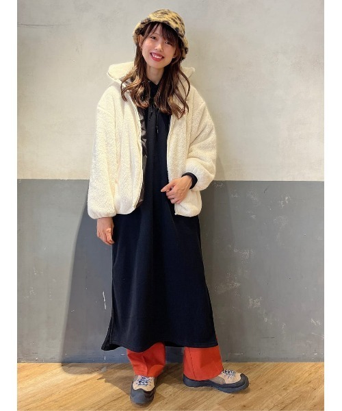 HONEYSUCKLE ROSE（ハニーサックルローズ）の「【HONEYSUCKLE ROSE】MOCOMOCOワンピース（ワンピース・レディース・ブルー/ブラック・M/L）」の20枚目の写真