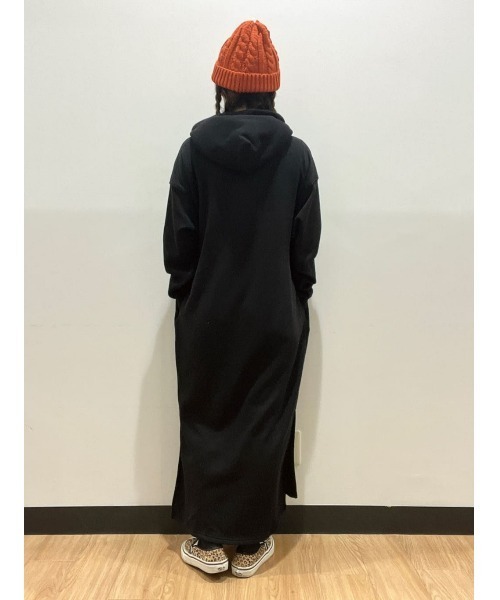 HONEYSUCKLE ROSE（ハニーサックルローズ）の「【HONEYSUCKLE ROSE】MOCOMOCOワンピース（ワンピース・レディース・ブルー/ブラック・M/L）」の4枚目の写真