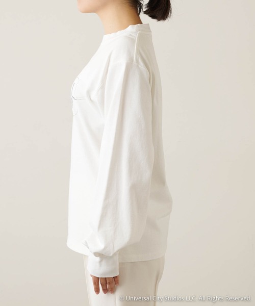Whim Gazette(ウィムガゼット)の「【ユニバーサルコラボ】PSYCHOロンT(Tシャツ/カットソー・レディース・オフホワイト/ライトグレー・FREE)」の19枚目の写真