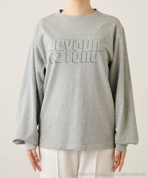 Whim Gazette(ウィムガゼット)の「【ユニバーサルコラボ】PSYCHOロンT(Tシャツ/カットソー・レディース・オフホワイト/ライトグレー・FREE)」の15枚目の写真