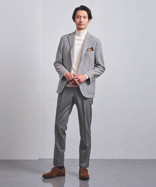 ユナイテッドアローズ フランネル 1プリーツ テーパードパンツ スラックス UNITED ARROWS（ユナイテッドアローズ）の「フランネル 1P