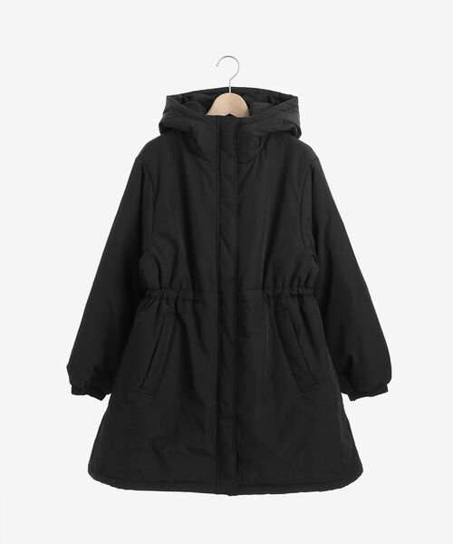 MAJESTIC LEGON（マジェスティックレゴン）の「ウエストきゅっとパファーコート（ダウンジャケット/コート・レディース・ブラック/オフホワイト・SMALL/MEDIUM）」の15枚目の写真