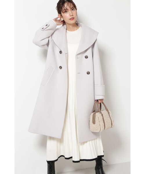 JILL STUART（ジルスチュアート）の「◆シスリーコート（チェスターコート・レディース・ブラック/グレー・MEDIUM/SMALL）」の20枚目の写真