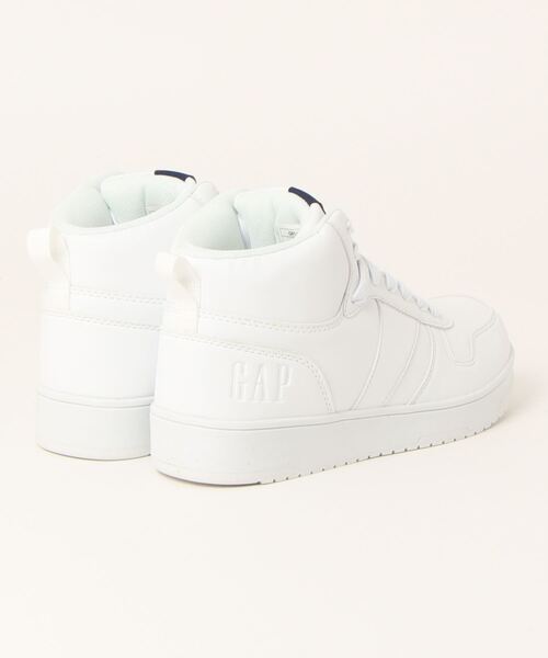 GAP（ギャップ）の「【GAP】ギャップ　厚底ハイカットスニーカー　GPU22206（スニーカー・レディース・ブラック/ホワイト/ウィート・24.0cm/25.0cm/23.0cm/27.0cm/26.0cm/28.0cm）」の4枚目の写真