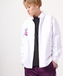 MISHKA バックプリントBIGシャツ 長袖