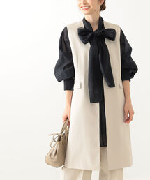 B:MING by BEAMS（ビーミングバイビームス）の「B:MING by BEAMS / ノーカラー ロング ジレ（ベスト）」