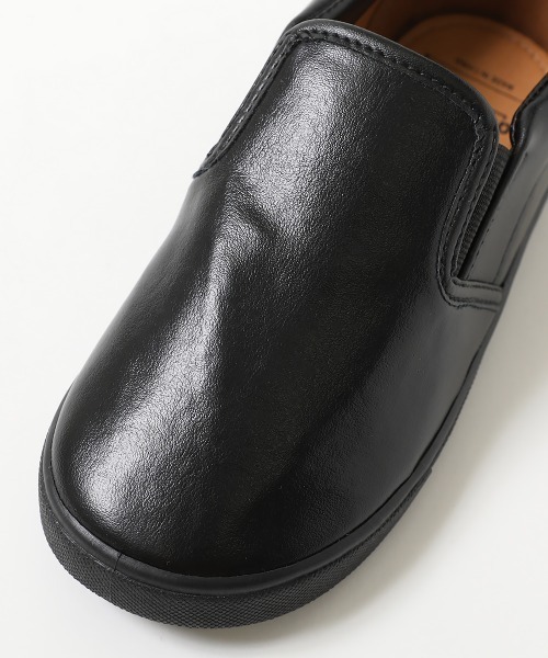 devirock（デビロック）の「フォーマル 撥水 フェイクレザースリッポン(インソール2枚付き)（スリッポン・キッズ・ブラック/ブラック系その他・15.0cm/16.0cm/17.0cm/18.0cm/19.0cm/20.0cm/21.0cm/22.0cm）」の6枚目の写真