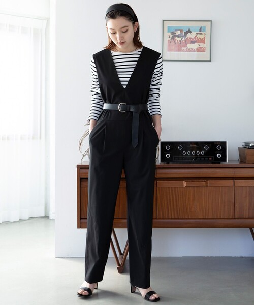 23区（ニジュウサンク）の「【洗える】Armor-lux バックポイントトップス（Tシャツ/カットソー・レディース・ベージュ系1/ホワイト系・40/38）」の14枚目の写真