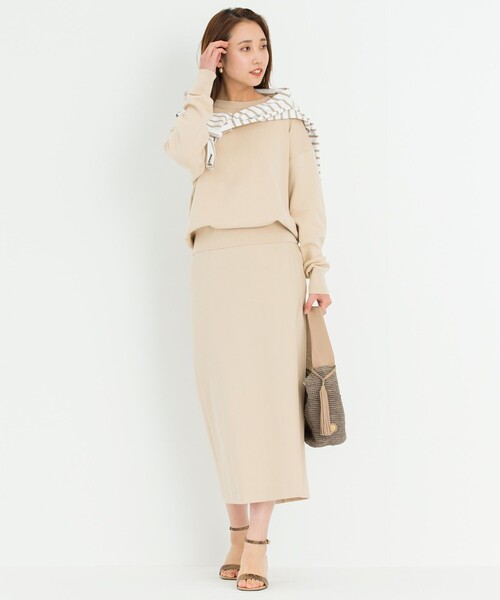 23区（ニジュウサンク）の「【洗える】Armor-lux バックポイントトップス（Tシャツ/カットソー・レディース・ベージュ系1/ホワイト系・40/38）」の15枚目の写真