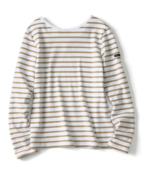 23区（ニジュウサンク）の「【洗える】Armor-lux バックポイントトップス（Tシャツ/カットソー・レディース・ベージュ系1/ホワイト系・40/38）」の20枚目の写真