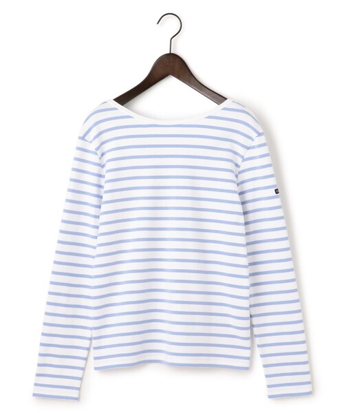 23区（ニジュウサンク）の「【洗える】Armor-lux バックポイントトップス（Tシャツ/カットソー・レディース・ベージュ系1/ホワイト系・40/38）」の21枚目の写真