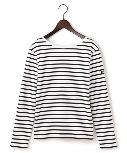 23区（ニジュウサンク）の「【洗える】Armor-lux バックポイントトップス（Tシャツ/カットソー・レディース・ベージュ系1/ホワイト系・40/38）」の22枚目の写真